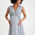 Sleep Well Maternity/Nursing Nightgown & Robe Set
