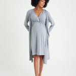 Sleep Well Maternity/Nursing Nightgown & Robe Set
